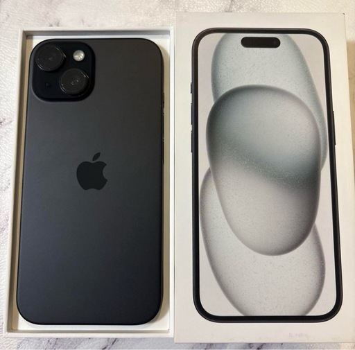 iPhone 15 128GB ブラック SIMフリー 超美品 傷無し