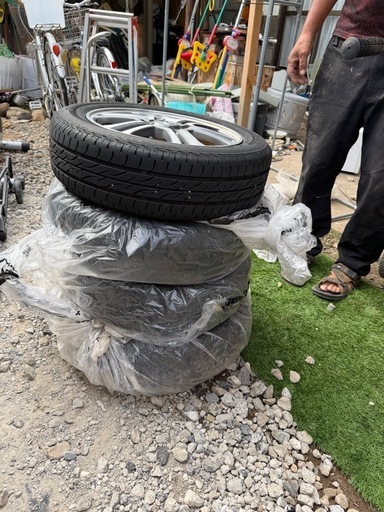 タイヤ、ホイール 155/65 R14 755