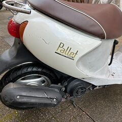 レッツ4　スズキ　FI　バッテリー良好　4スト　原付バイクの画像