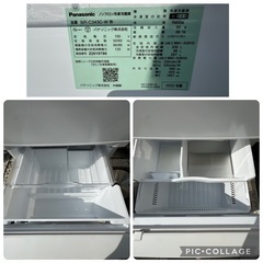 Panasonic 冷蔵庫　2022年製　NR-C343C-Wの画像