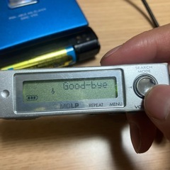 KENWOOD　　ポータブルMDプレーヤー（2007年製）の画像