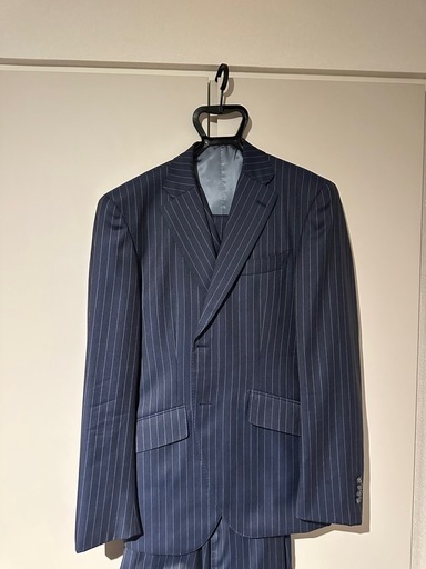 COLLEZIONE MAURIZIO ストライプ ビジネススーツ