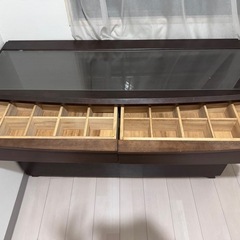 【値下げ】天然木　タンス　収納の画像