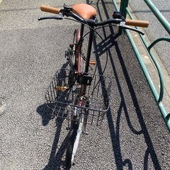 折り畳み自転車の画像