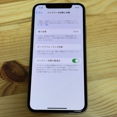 iPhone X 256GBバッテリー新品　シムフリーの画像