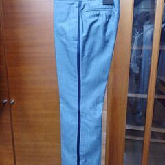 無料  ブルーのタキシードSサイズ（中古）の画像