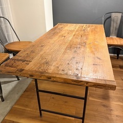 杉山製造所のダイニングテーブルセットの画像