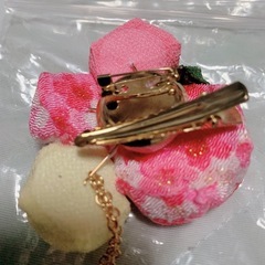 髪留め 花柄の画像