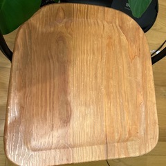 【引き渡し先決まりました】ダイニングチェア カフェチェア2脚 アイアンの画像