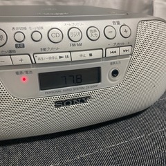 SONY製CDプレーヤーの画像