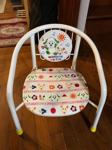 いないいないばぁ  豆椅子カバー  ワンワン  うーたん  クッション 豆イス いないいないばあ わんわん うーたん 白 ベビー チェア Eテレ