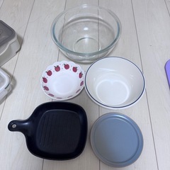 保存容器(ガラス､プラスチック）、食器の画像