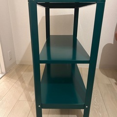 IKEA 緑　スチールラックの画像