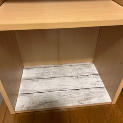 カラーボックス　3段の画像