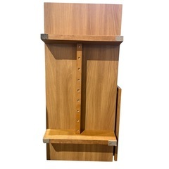 【美品】unico CORSO オーク材 AVボード ローボード W100cmの画像