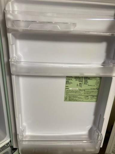 ［決まりました］レトロ　冷蔵庫　130L 2021年製　グリーン　アイリスオーヤマ 