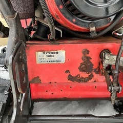 除雪機　コマツ　ユキダス　KSS6SⅢ ヤマハ OEM の画像
