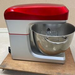 KALELAISU スタンドミキサー 5.5L大容量 99分タイマー機能 三種類アタッチメント付き 速度調節② (J1504kxYM)の画像