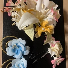 成人式や結婚式和装髪飾りの画像