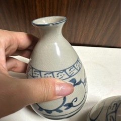 徳利と盃セット 20点 備前焼あり その他 金継ぎの画像
