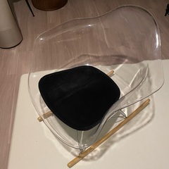 イームズチェア　クリア　ロッキング　アームチェアの画像