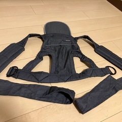 buddybuddy おんぶ紐（デニムブラック）（4ヶ月頃～24ヶ月まで）の画像