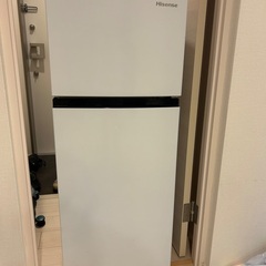 ★譲ります★ ハイセンス120L 冷蔵庫　洗濯機の画像