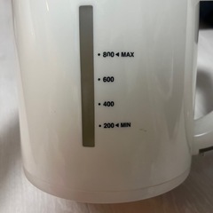 電気ケトル DMK-804  800ml　2012年製の画像