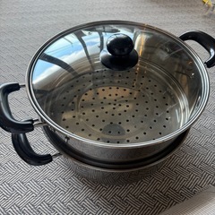 【お譲り先決定しました】tower スポンジラック&蒸し器の画像