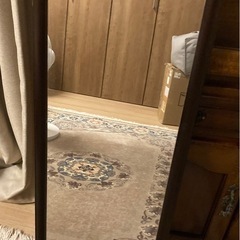 ビンテージ姿見と壁掛け鏡の画像