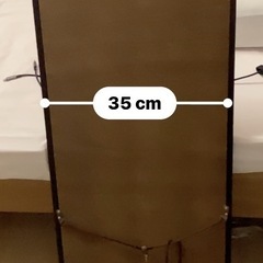 ビンテージ姿見と壁掛け鏡の画像
