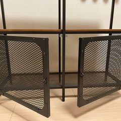 【IKEA】FJÄLLBO フィエルボ シェルフユニット, ブラック, 100x95 cmの画像
