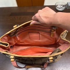コーチ　トートバックの画像