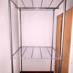 【美品】スチールラック2台の画像