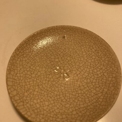 未使用　瀬戸焼き　作家豆皿　の画像