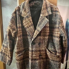 チェックコートの画像