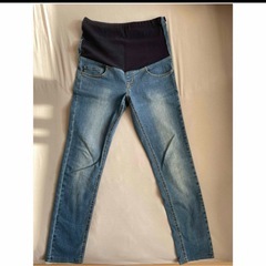 マタニティスキニーパンツ2枚の画像