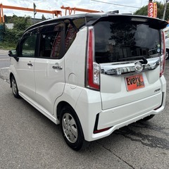 自社ローンあり！ガソリン100リットルプレゼント✨車検付き✨バックカメラ✨ナビ✨ダイハツ☆ムーヴカスタム☆RS ハイパーSA☆660cc☆4人乗り☆の画像