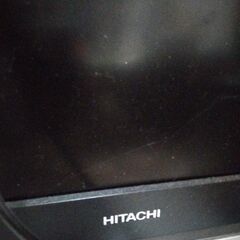 HITACHIテレビ⚠ジャンク⚠映像☓音声◯の画像