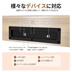 電子ピアノ 88鍵盤 木製 デジタル ピアノ 初心者 子供 MIDI対応 BEの画像