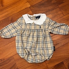 《決まりました》ベビー服　70〜80サイズ　ロンパース　女の子の画像