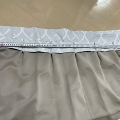 ニトリ(NITORI) 裏地付き 遮光2級 遮熱カーテン 2枚組の画像