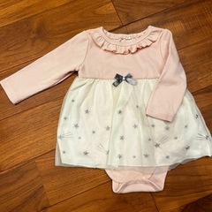 ベビー服　ロンパース　女の子　70〜80の画像