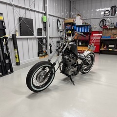 【期間限定値下げ】YAMAHA SR400 フルカスタム　実働車検有りの画像