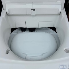 日立　縦型洗濯乾燥機BW-DX100G 2021年製　動作品　自動投入付きの画像