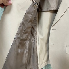 バーバリーロンドン　Burberry London テーラードジャケット　2つボタン　サイズM春秋　日本製　ベージュ 背抜き Mの画像