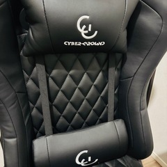 【無料】CYBER-GROUND ゲーミングチェアの画像