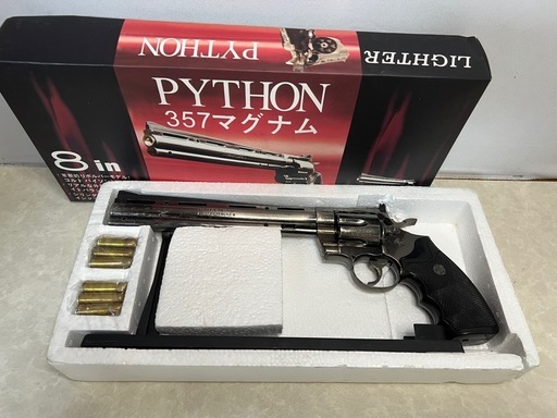 新品リボルバー型ターボライターガスライター拳銃型ライターハンドガン