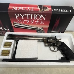 PYTHON 357マグナム　8インチ　拳銃型ライター　ガスライター　モデルガンの画像