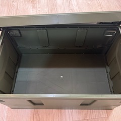 コンテナボックス 収納ボックス 折り畳み 35L キャンプ  釣り アウトドア の画像